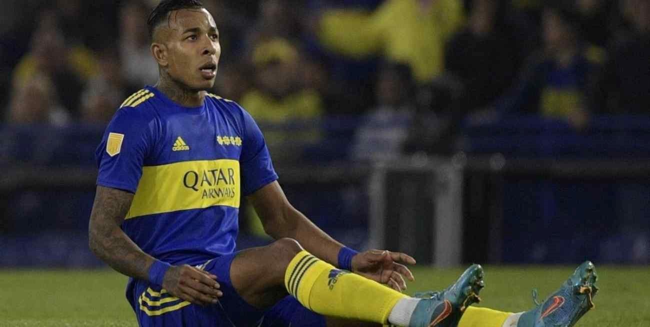 Sebastián Villa se lesionó y Boca lo pierde para el resto del campeonato