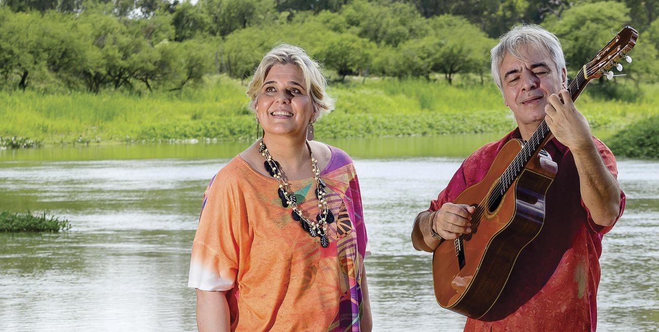 Natalia Pérez y Pancho Torres en la Sala 5