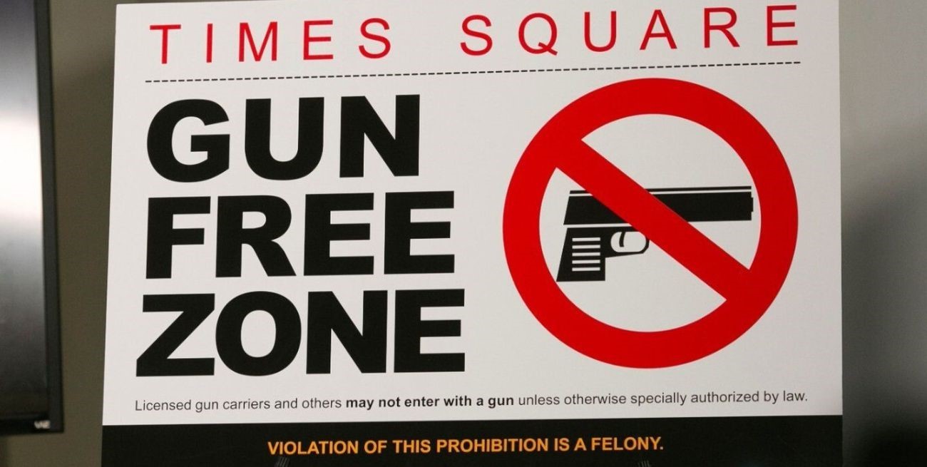 Nueva York declaró “zona libre de armas” a Times Square 