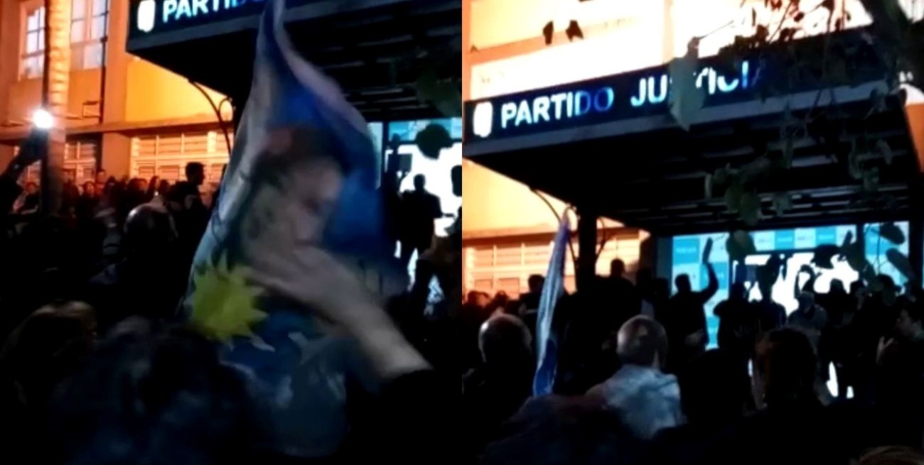 En apoyo a Cristina Kirchner, militantes se reunieron en el PJ de la ciudad de Santa Fe