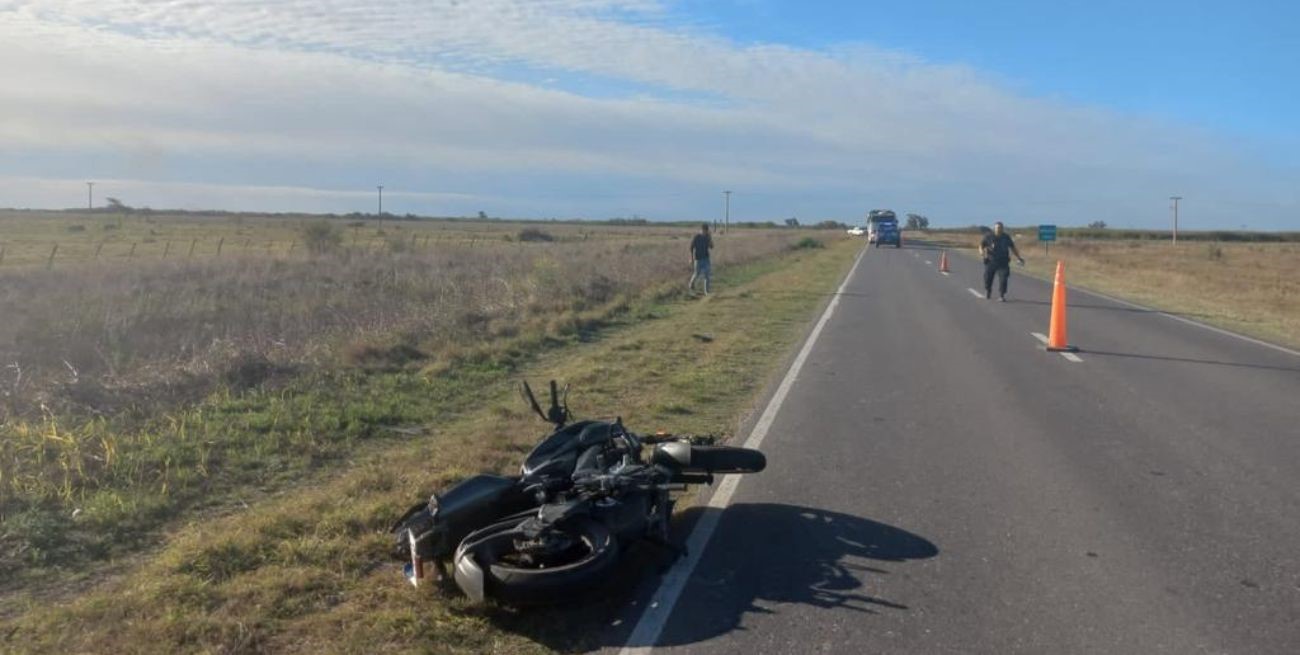Motociclista herido de gravedad tras un choque en San Cristóbal