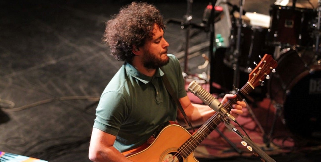 Raly Barrionuevo en los festejos por los 150 años de Santo Tomé