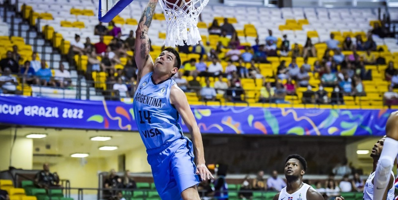 AmeriCup: Argentina cerró la primera fase con una victoria sobre República Dominicana