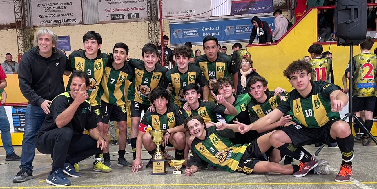 Fútsal: la Sub-17 de Regatas se consagró campeona