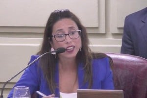 La venadense Bravo frustrada por el no pedido de disculpas de Granata. Foto: El Litoral