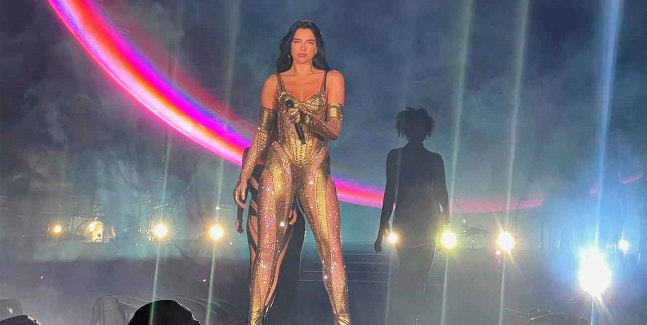 Video: así fue el recital de Dua Lipa en Buenos Aires