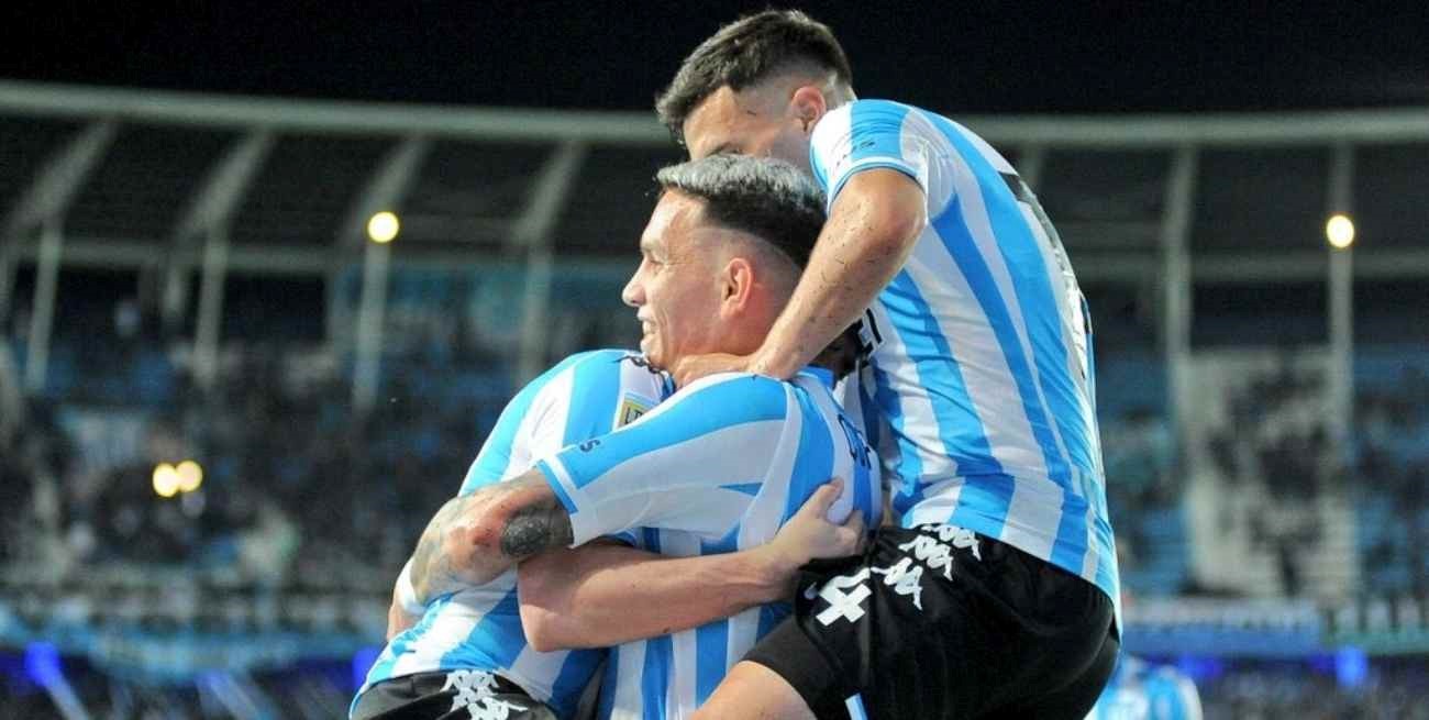 Con gol de Hauche, Racing ganó en Avellaneda ante Patronato y alcanzó los 31 puntos en la tabla
