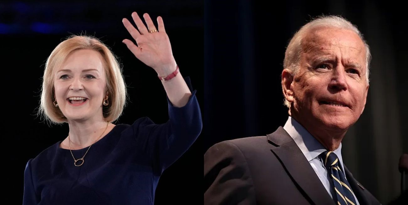Liz Truss y Joe Biden mantendrán un encuentro privado en Londres