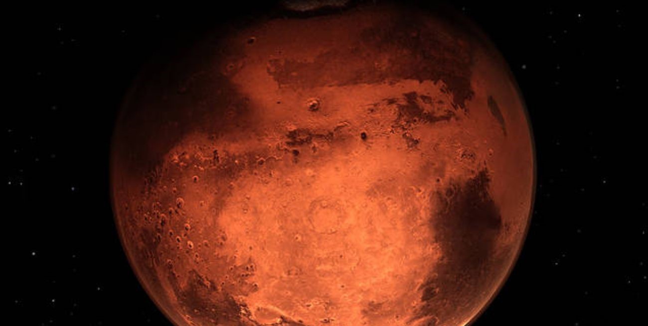 Marte fue visto por primera vez a través del telescopio espacial James Webb