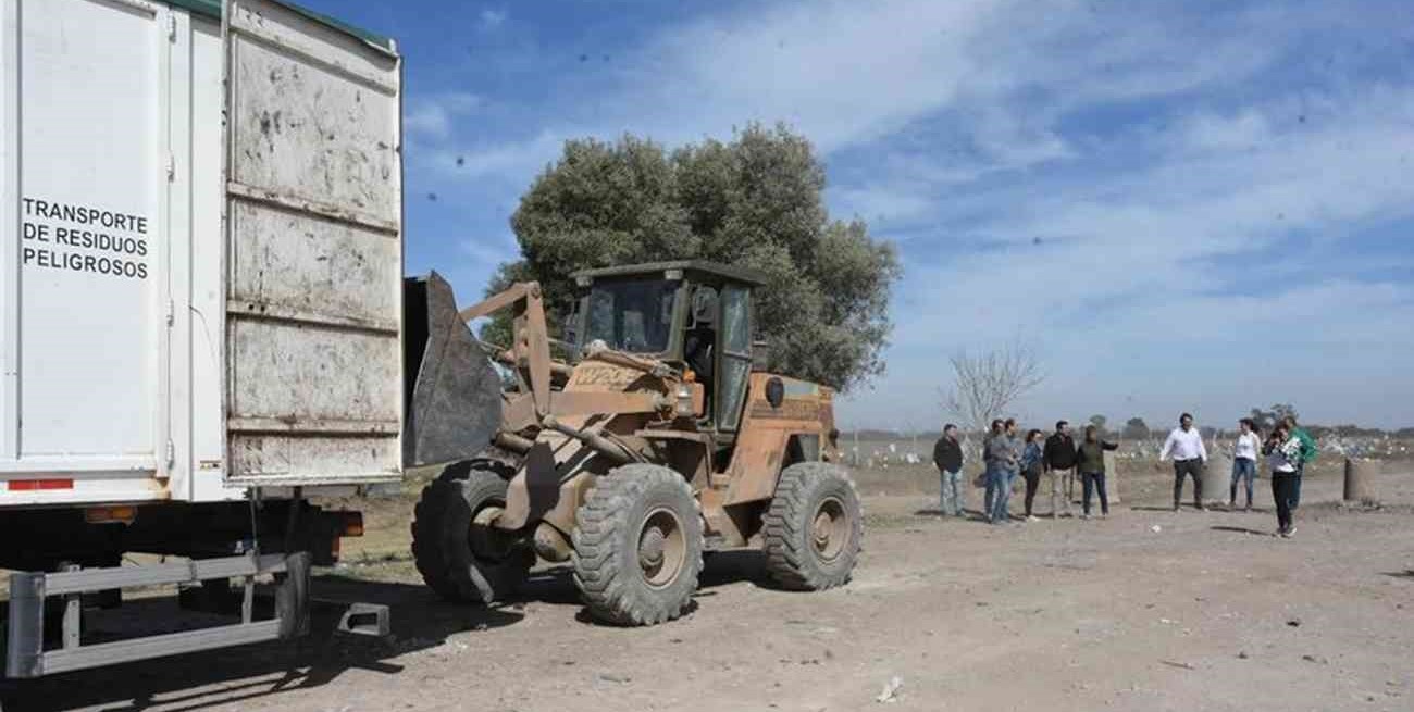 Rafaela: lograr recuperar ocho toneladas de neumáticos