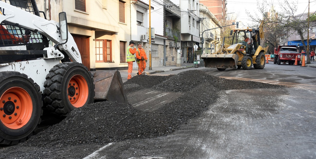 Dónde son los trabajos de bacheo este jueves en la ciudad de Santa Fe