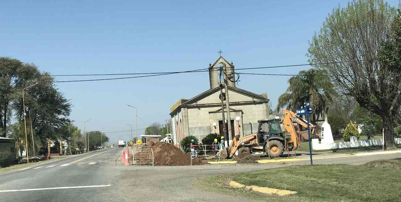 Continúa la extensión de la red cloacal en Nuevo Torino