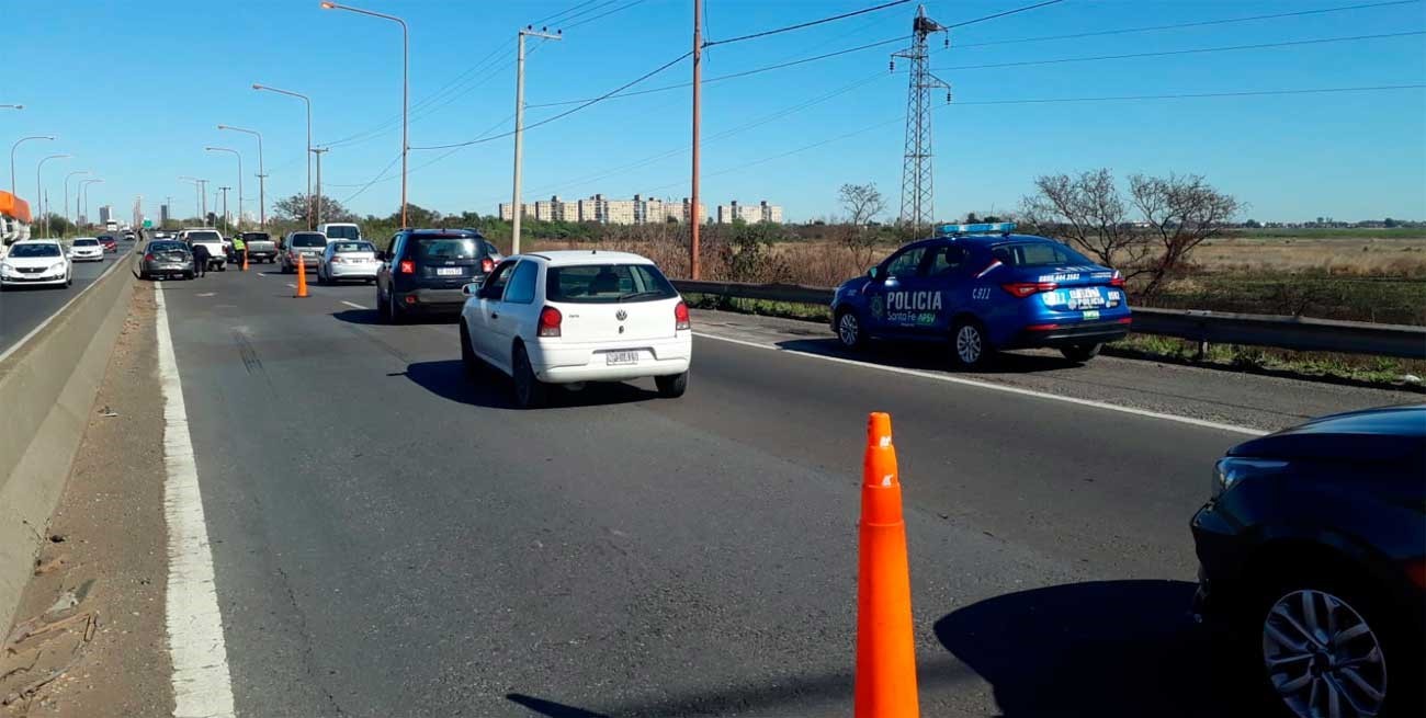 Choques en la Ruta 168 y demoras en el ingreso a Santa Fe