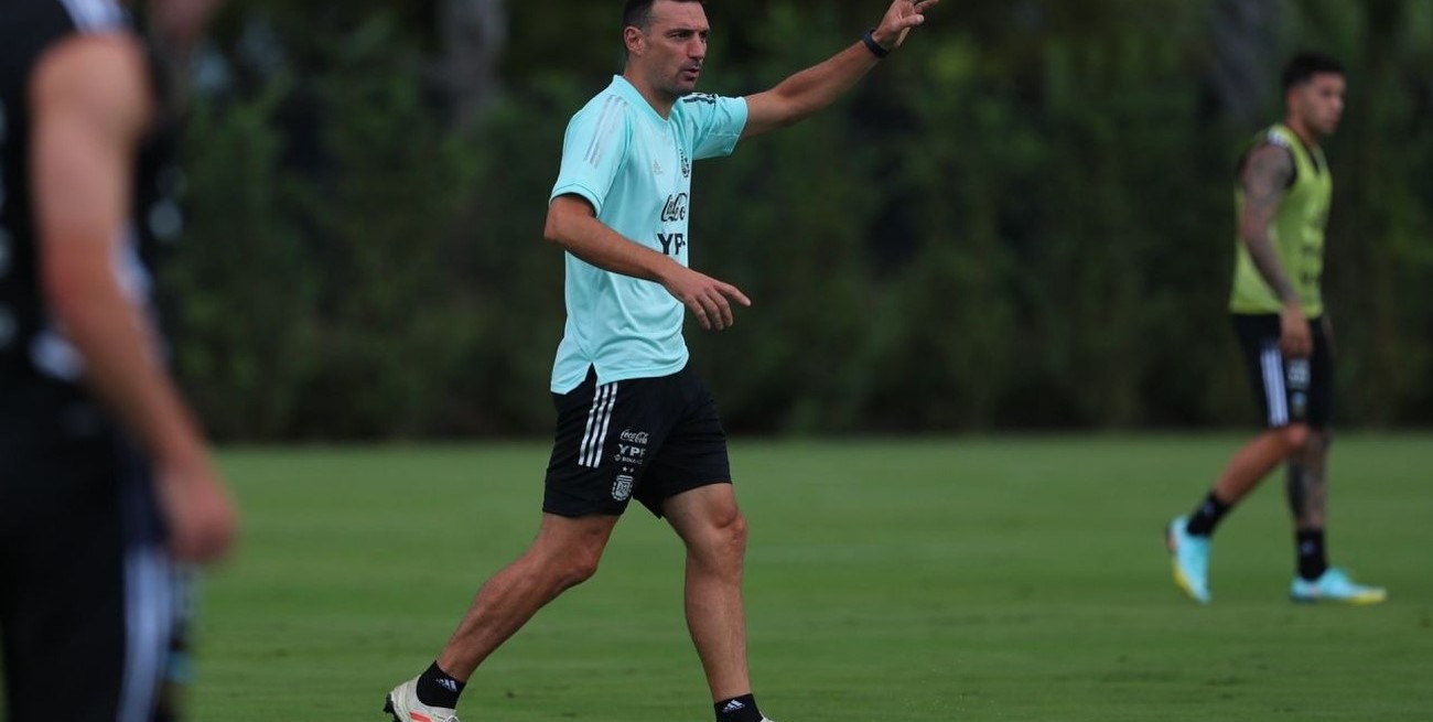 Scaloni: "Intentaremos algo diferente"