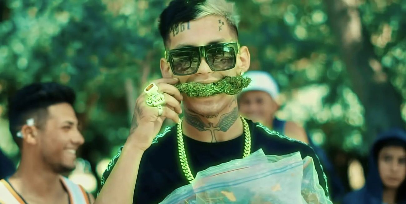 "La Mafilia y Cumbia 420": el emprendimiento de L-Gante para vender semillas de marihuana