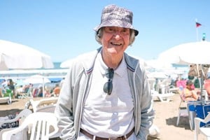 El presidente compartió un mensaje por la muerte del cómico. Crédito: Diego Izquierdo / Télam