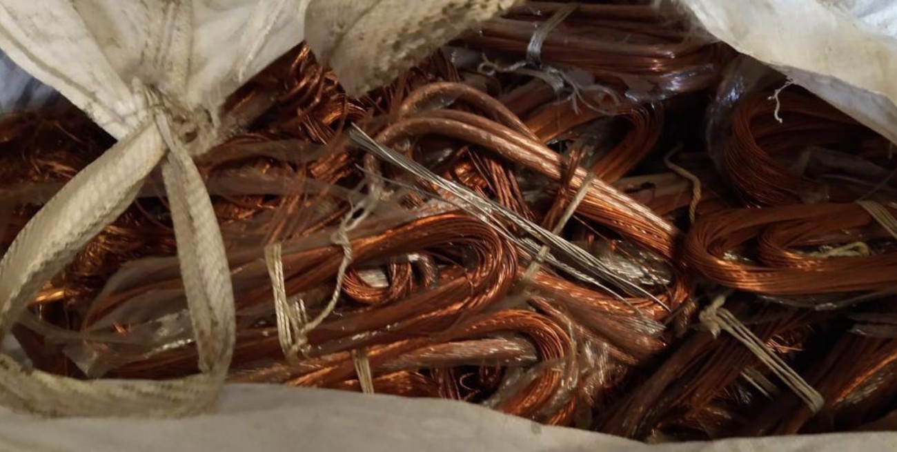 San Juan regulará la compra de cobre a través de un registro
