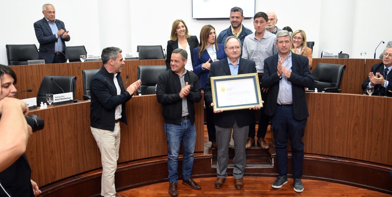 El Concejo declaró Santafesino Ilustre a Gustavo Vittori