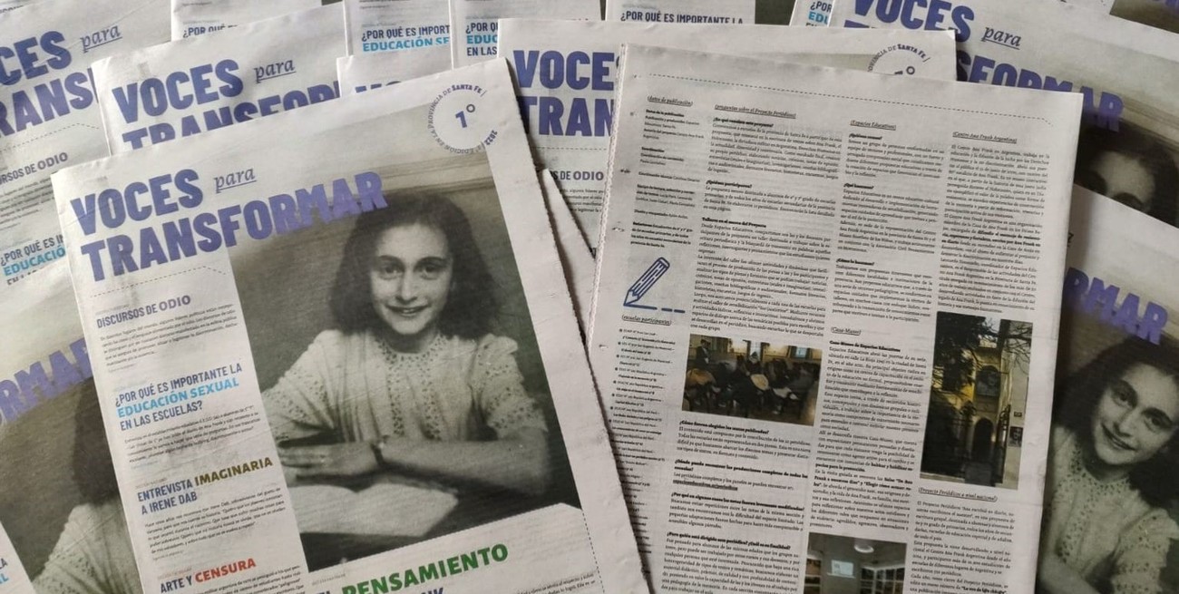 Espacios Educativos presenta el periódico "Voces para transformar"