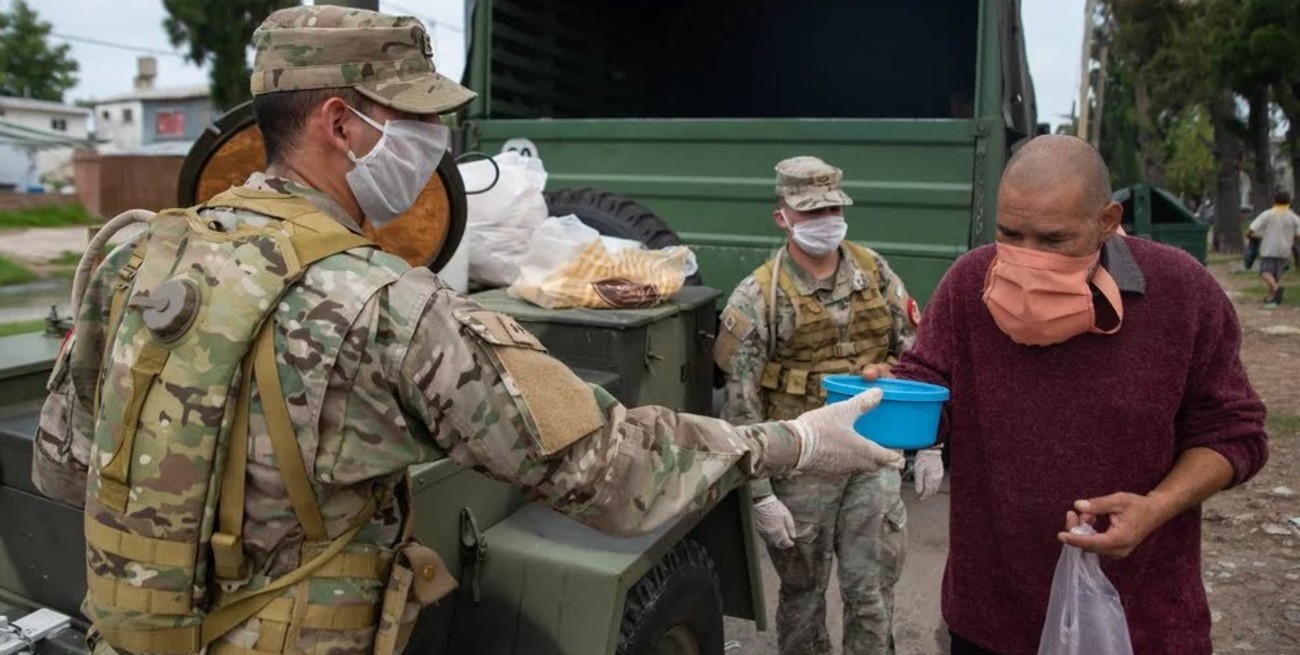 Militares: la mitad de la escala salarial está debajo de la línea de pobreza
