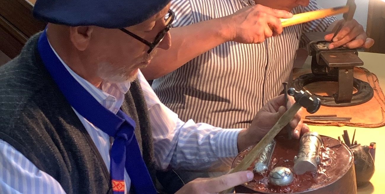 Plateros “en vivo” en el Museo Etnográfico