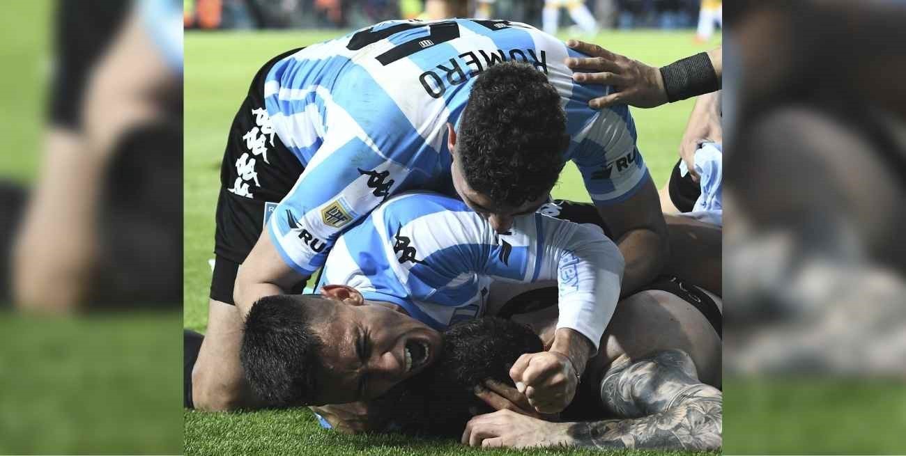 Racing lo dio vuelta y ganó ante Rosario Central por 4 a 3 en Avellaneda