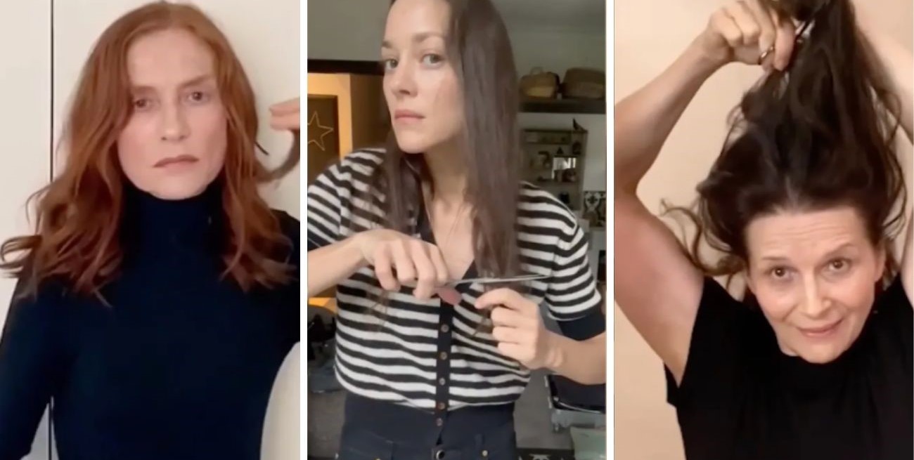 Francia: actrices se cortan el pelo en apoyo a las mujeres iraníes