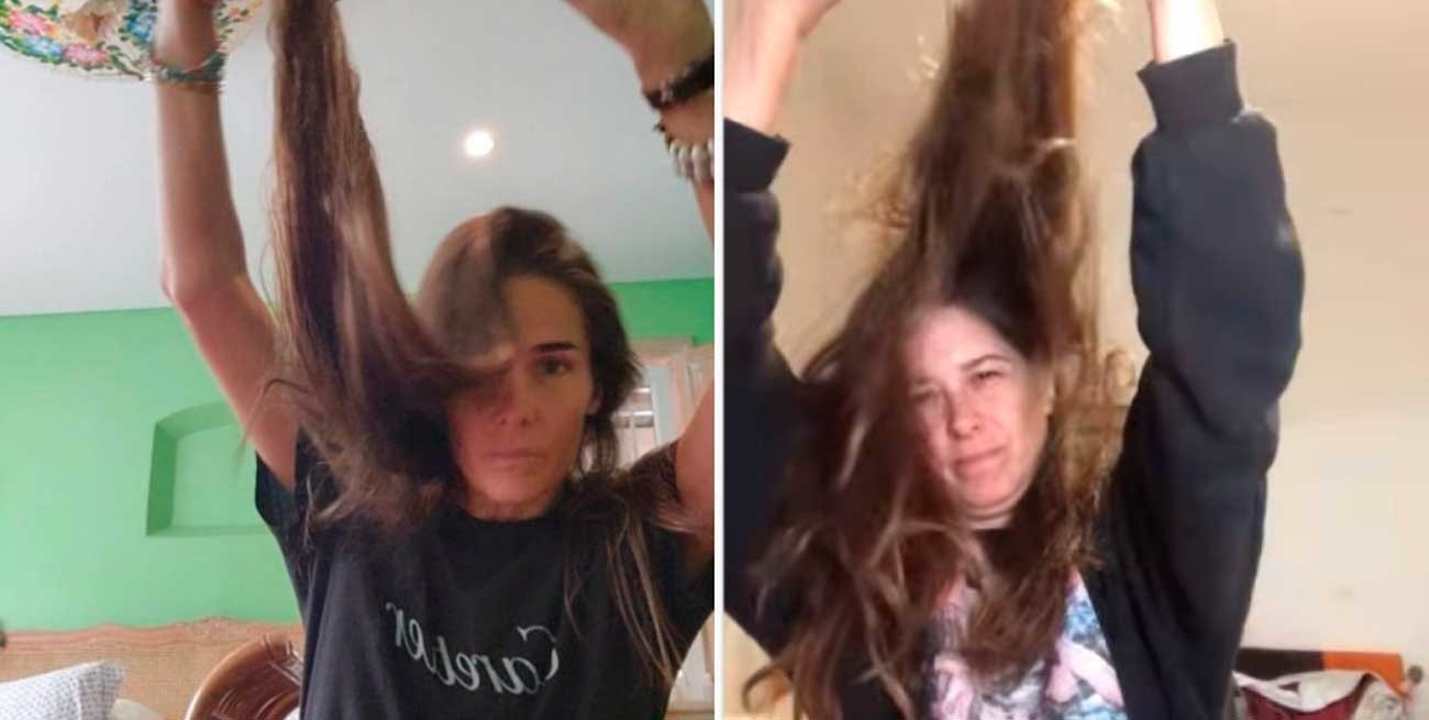 Juana Viale y Laura Novoa se cortaron el pelo para apoyar a las mujeres iraníes
