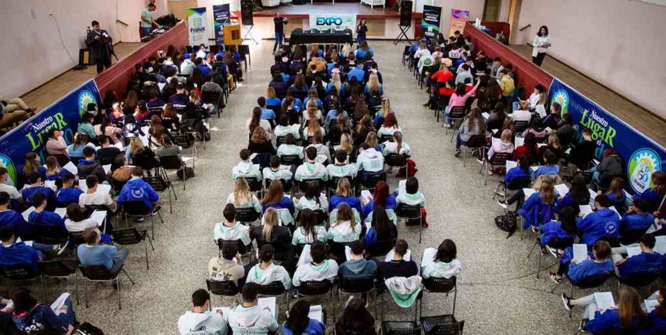 La Expo Carreras de Franck puso a la educación en el centro de la escena regional