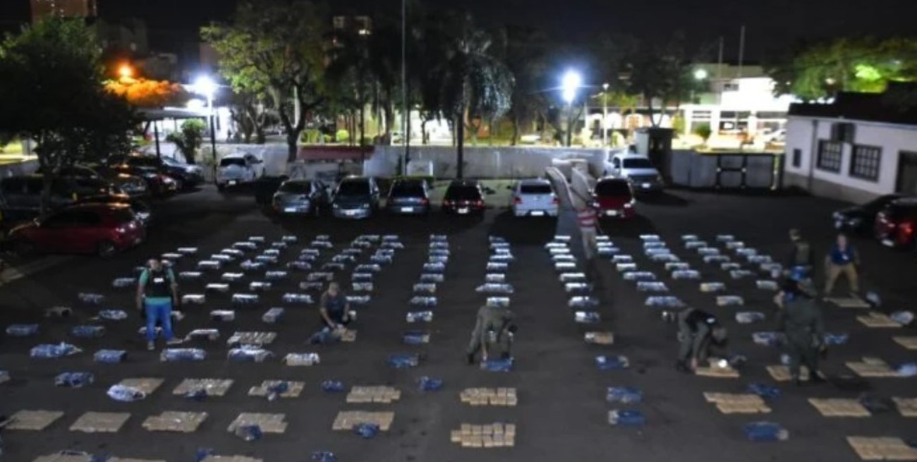Decomisaron más de 2.400 kilos de droga en Misiones