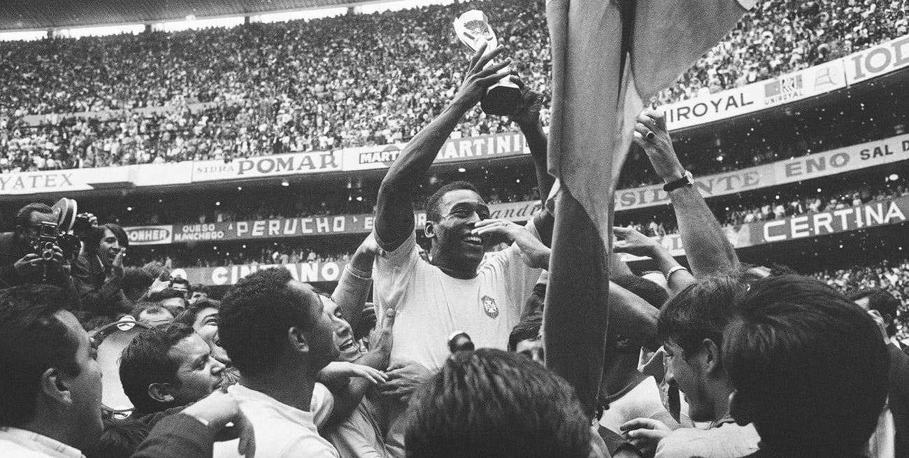 México 1970: el Brasil de los 5 números “10” logró el tercer campeonato y se adueñó de la copa