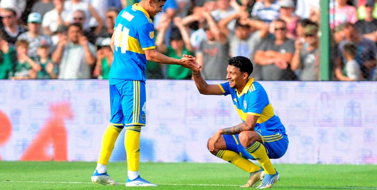 Boca venció a Sarmiento y reafirmó su liderazgo en la Liga Profesional