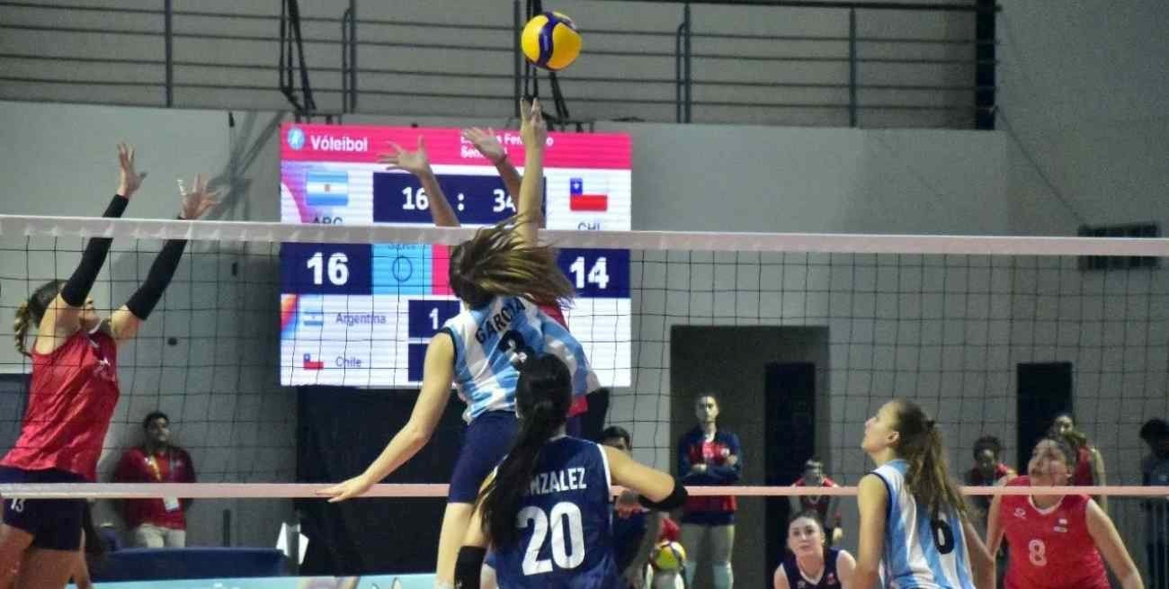 Voley: Las Panteras vencieron a Chile y clasificaron a la final de los Juegos Odesur