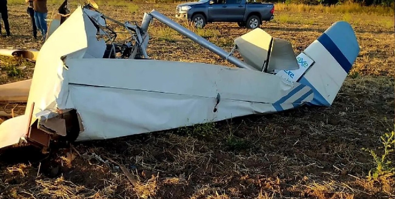 Córdoba: construyó una avioneta, salió a volar, se accidentó y murió