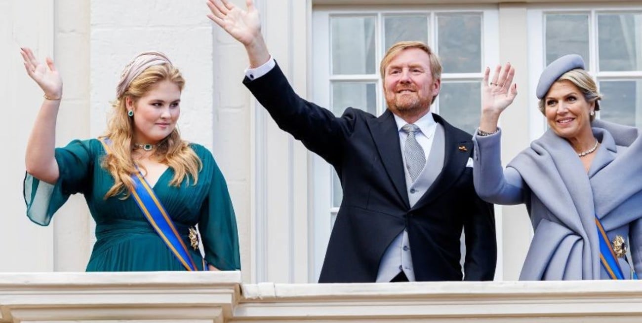 Guillermo y Máxima de Orange revelaron que la Princesa Amalia vive amenazada por la mafia