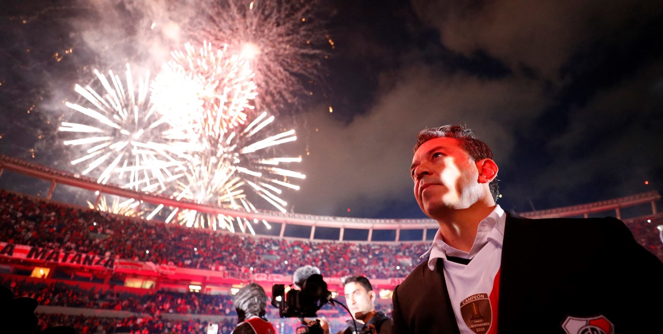 Entre lágrimas, Gallardo se despidió de los hinchas de River en el Monumental: "Nos volveremos a ver"
