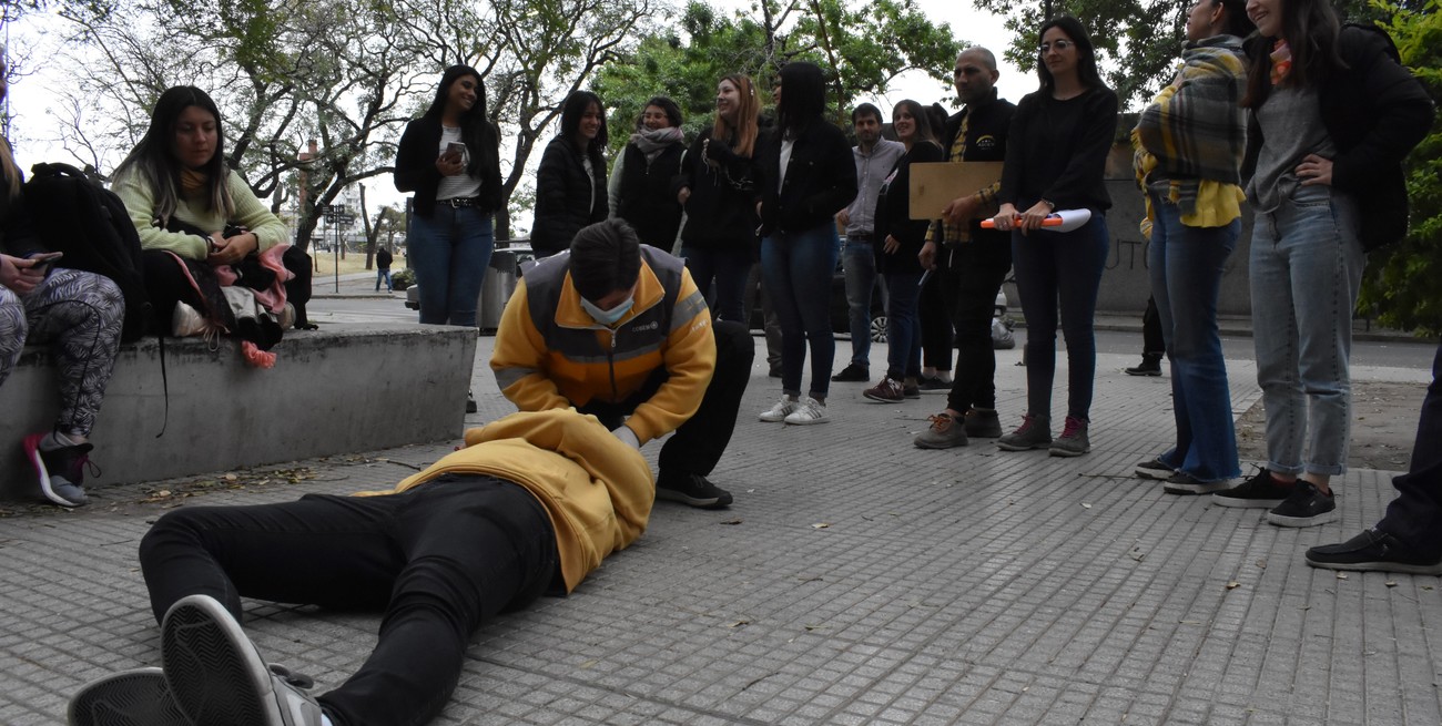 ASOEM coordinó simulacros de evacuación para trabajadores de la Municipalidad de Santa Fe