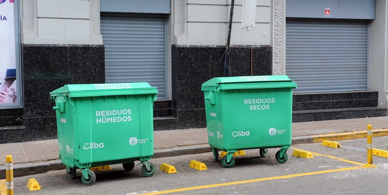 Cuál es la primera evaluación sobre los containers verdes que colocaron en la Peatonal santafesina 