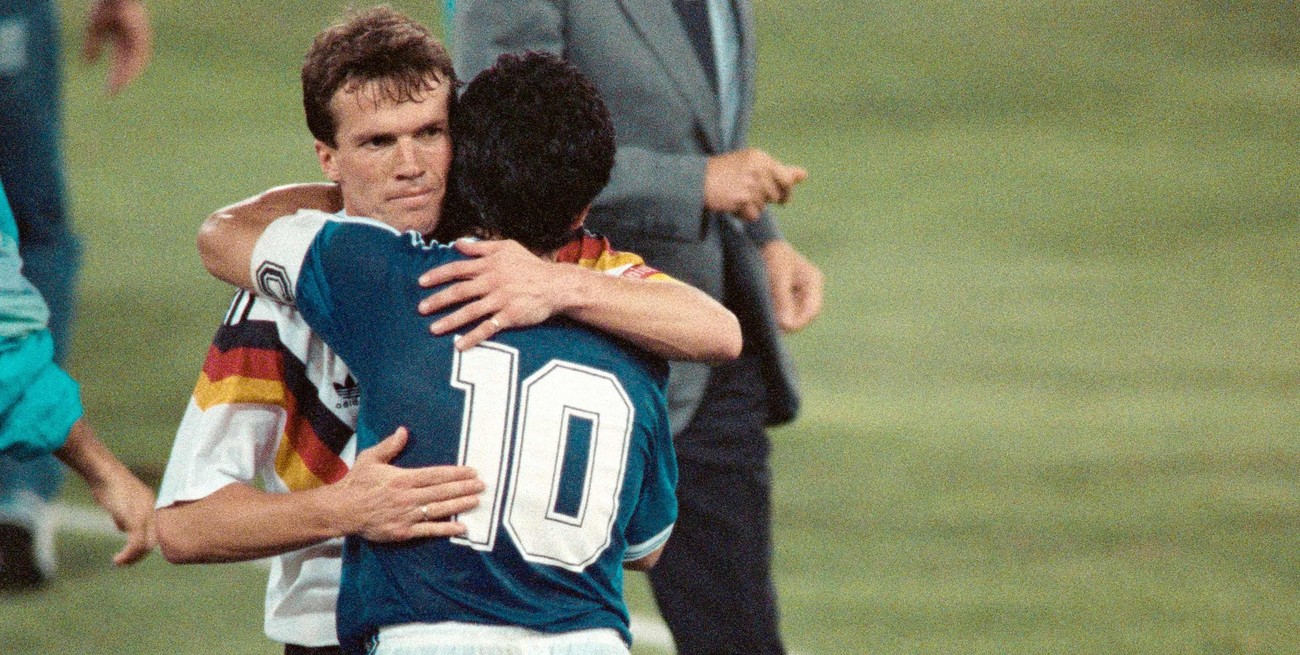 “Amigo Lothar Matthäus”: el emotivo video de la AFA para el alemán por devolver la camiseta de Maradona