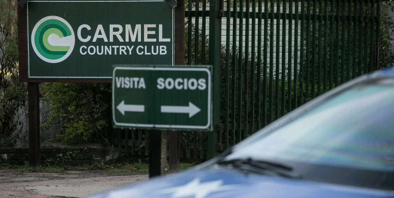 Pachelo volvió al Country El Carmel y evitó entrar a la casa de García Belsunce