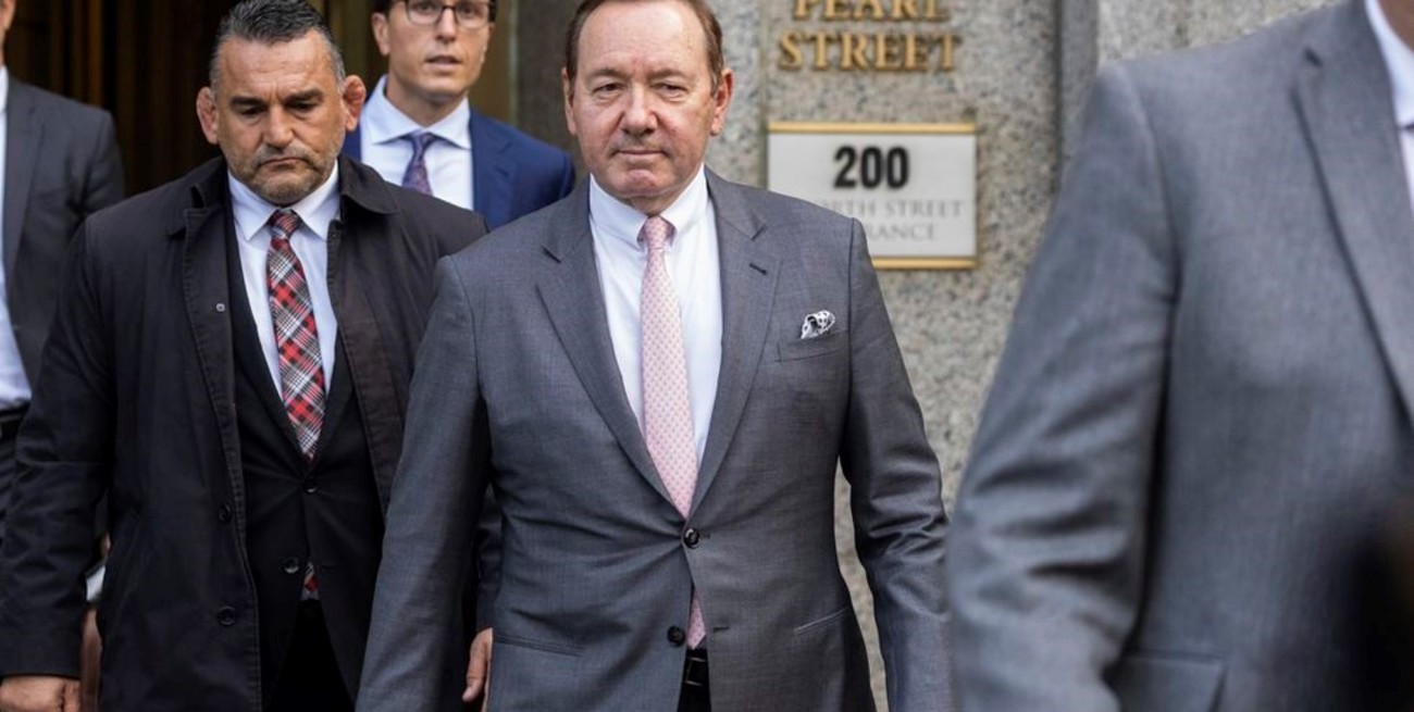 Kevin Spacey fue absuelto en el juicio por agresión sexual al actor Anthony Rapp