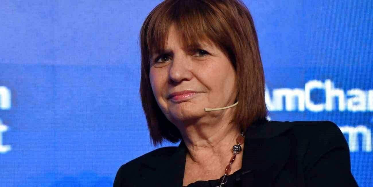 Para Patricia Bullrich se necesita un "shock" para que la Argentina tenga una rápida salida