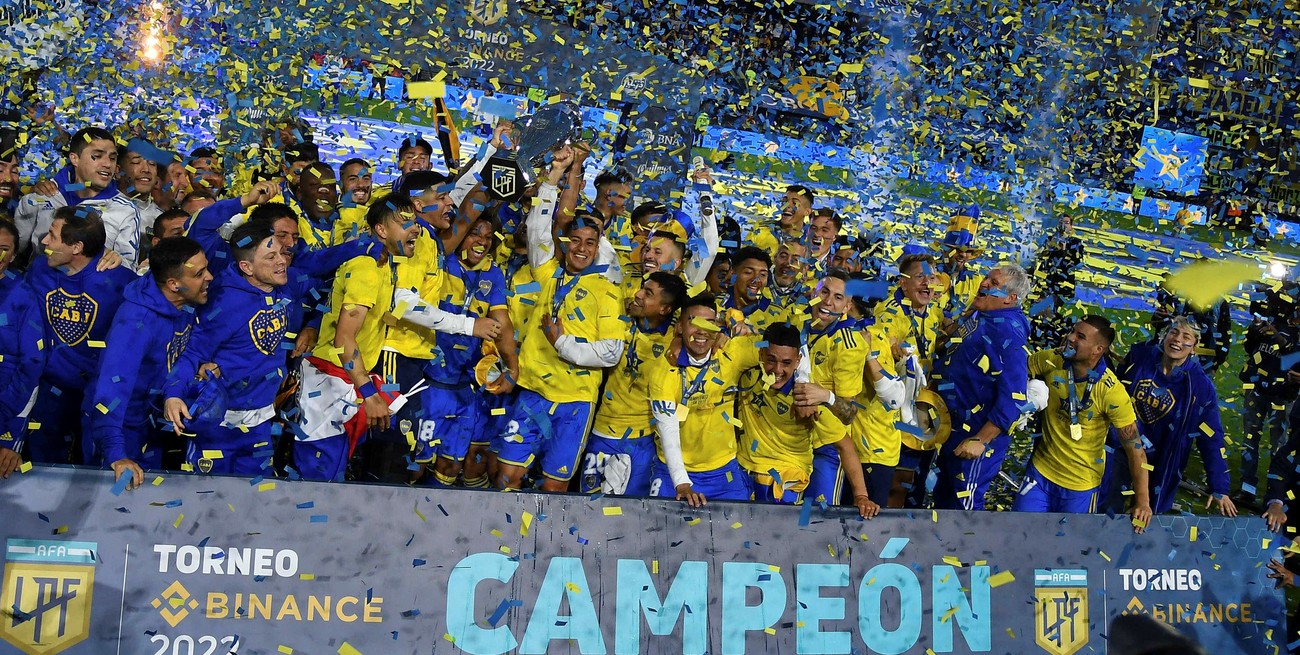 Boca empató con Independiente y se consagró campeón de la Liga Profesional