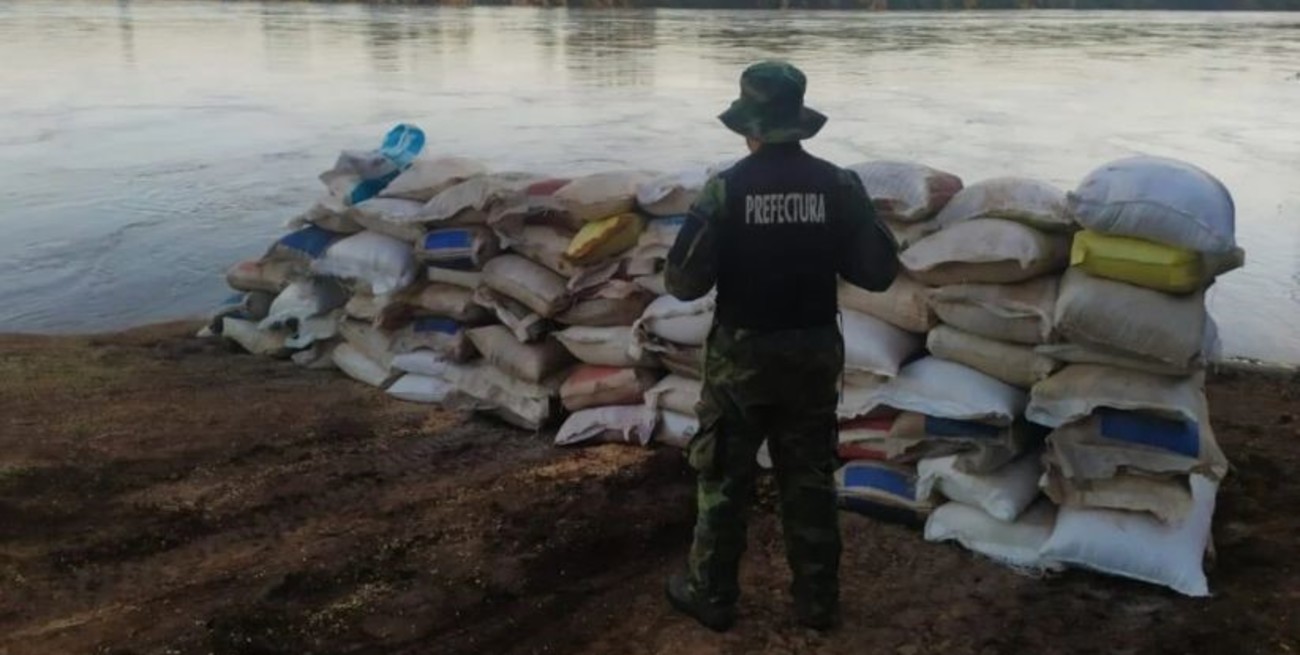 Video:  incautaron más de 8 toneladas de soja y maíz de contrabando en Misiones