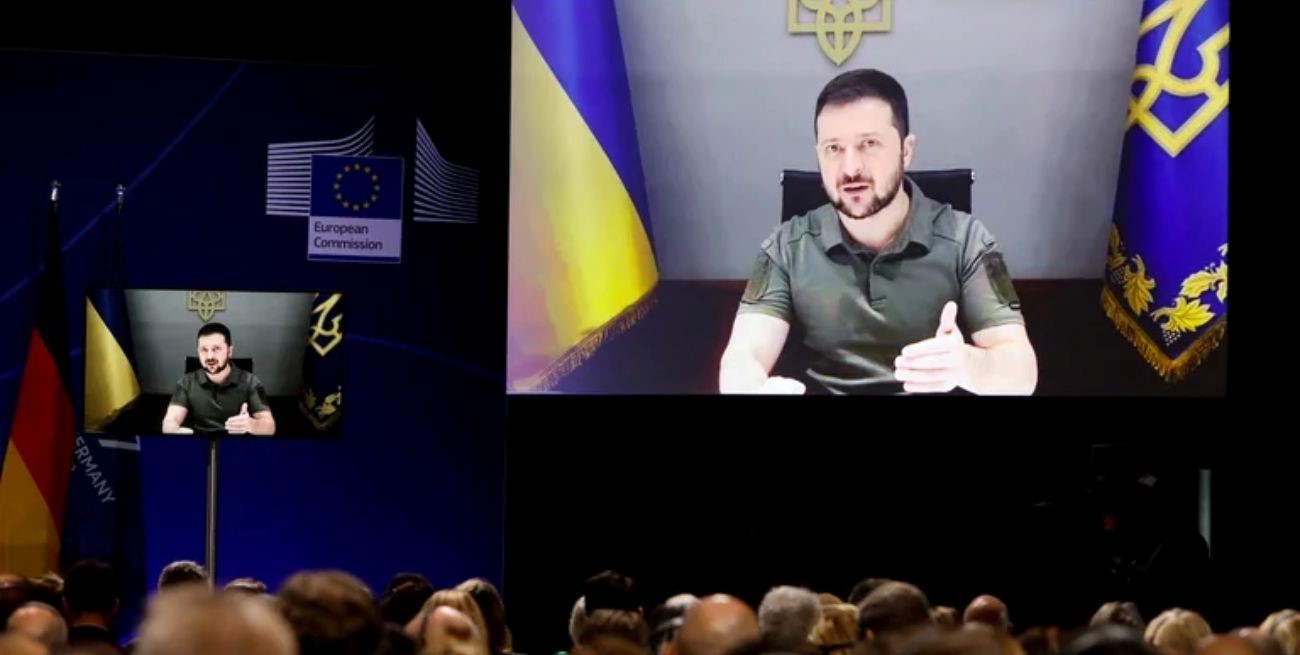 Volodimir Zelensky aseguró que Rusia destruyó más de un tercio del sector energético 