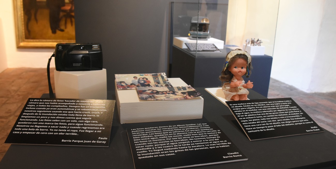 Una muestra en el Museo Histórico recupera objetos que sobrevivieron al Salado