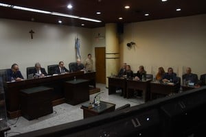 El contador Mario Rossini fue condenado a 15 años de prisión el 11 de agosto pasado, en un debate oral que se extendió durante casi un año. Crédito: Guillermo Di Salvatore.