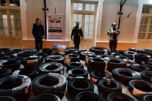 Eran 216 cubiertas de origen extranjero sin la documentación que acredite su legal ingreso al país.