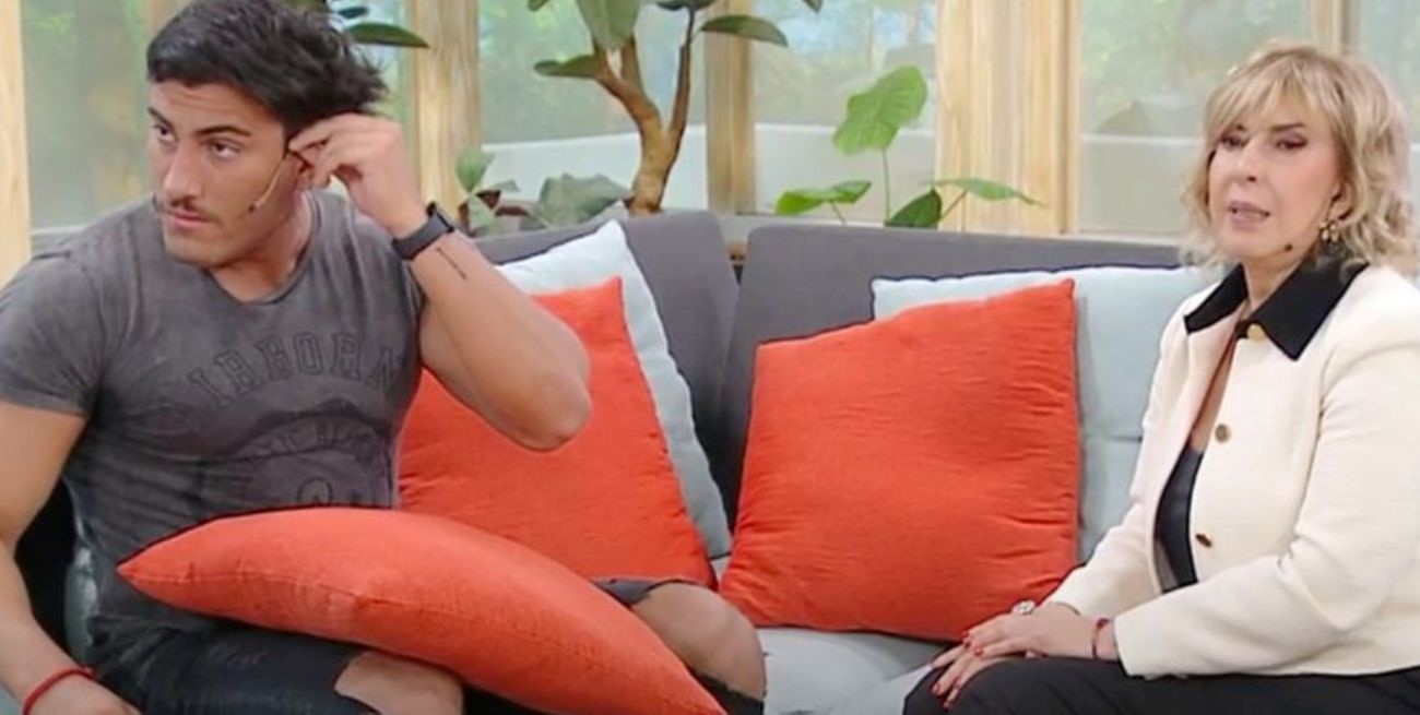 Video: Tomás Holder intentó abandonar en vivo el programa de Georgina Barbarossa