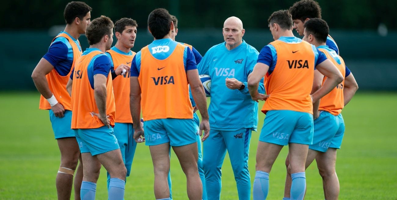 Los Pumas preparan el partido ante Inglaterra